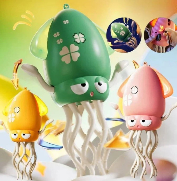 🐙 Poulpe Dansant Magique
