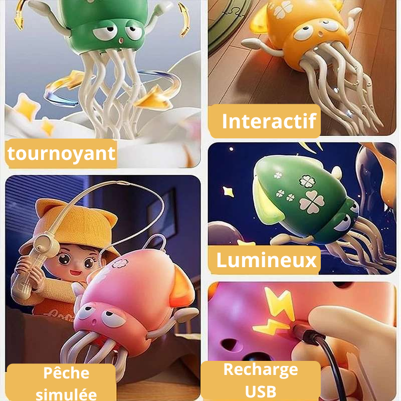 🐙 Poulpe Dansant Magique
